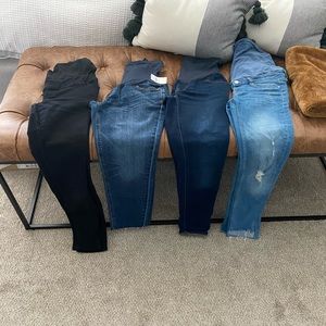 Maternity jean lot
